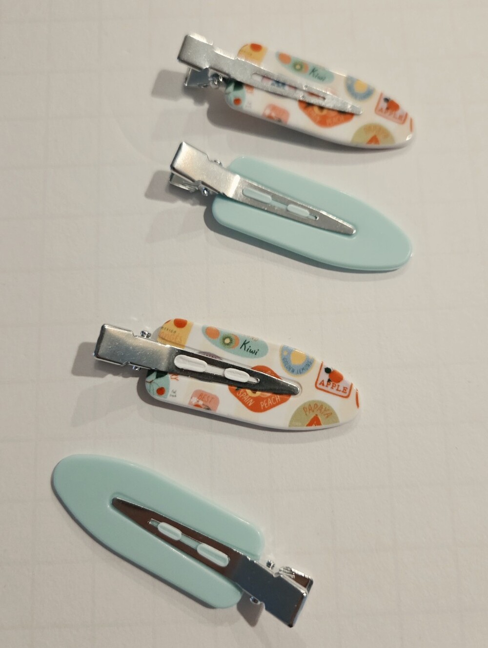 Set Of 4 Hair Clips